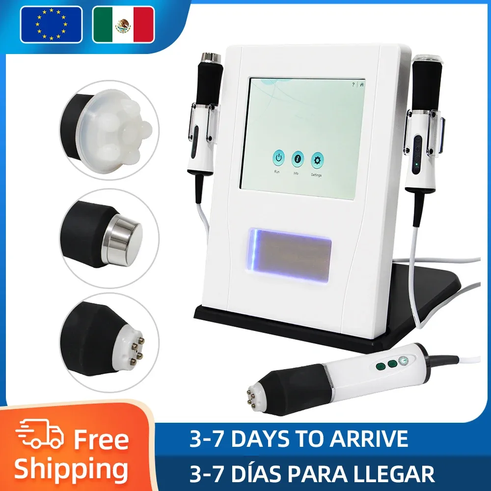 Appareil facial 3 en 1 CO2, radiofréquence, ultrasons