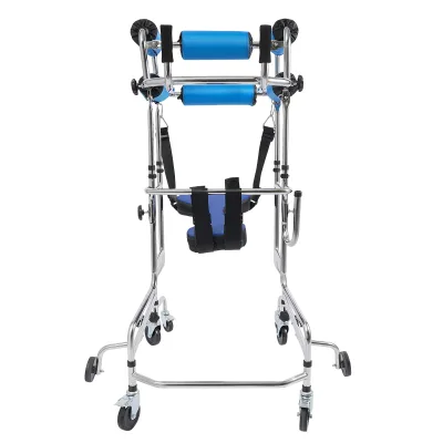 Déambulateur vertical réglable à 8 roues, acier – image 3