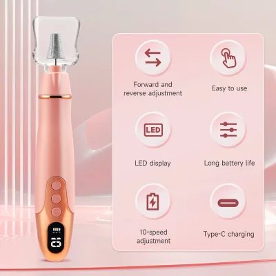 Lime à ongles électrique rechargeable 10 vitesses – image 3