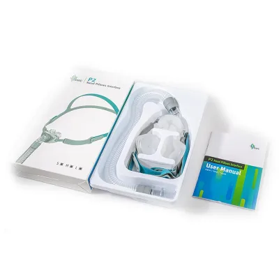 Masque nasal avec connecteur rotatif et bandeau – image 3