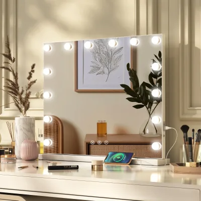 Miroir de maquillage à LED 40 × 50 cm – image 3