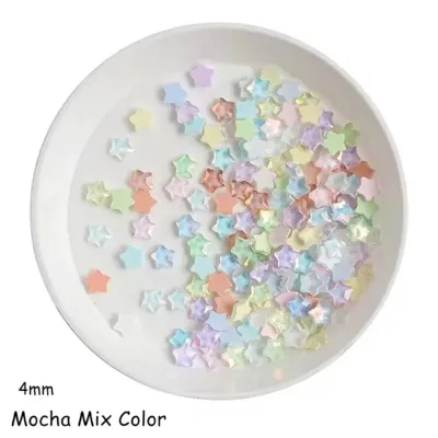 Strass étoiles 4 mm pour ongles, lot de 100 pièces – image 3